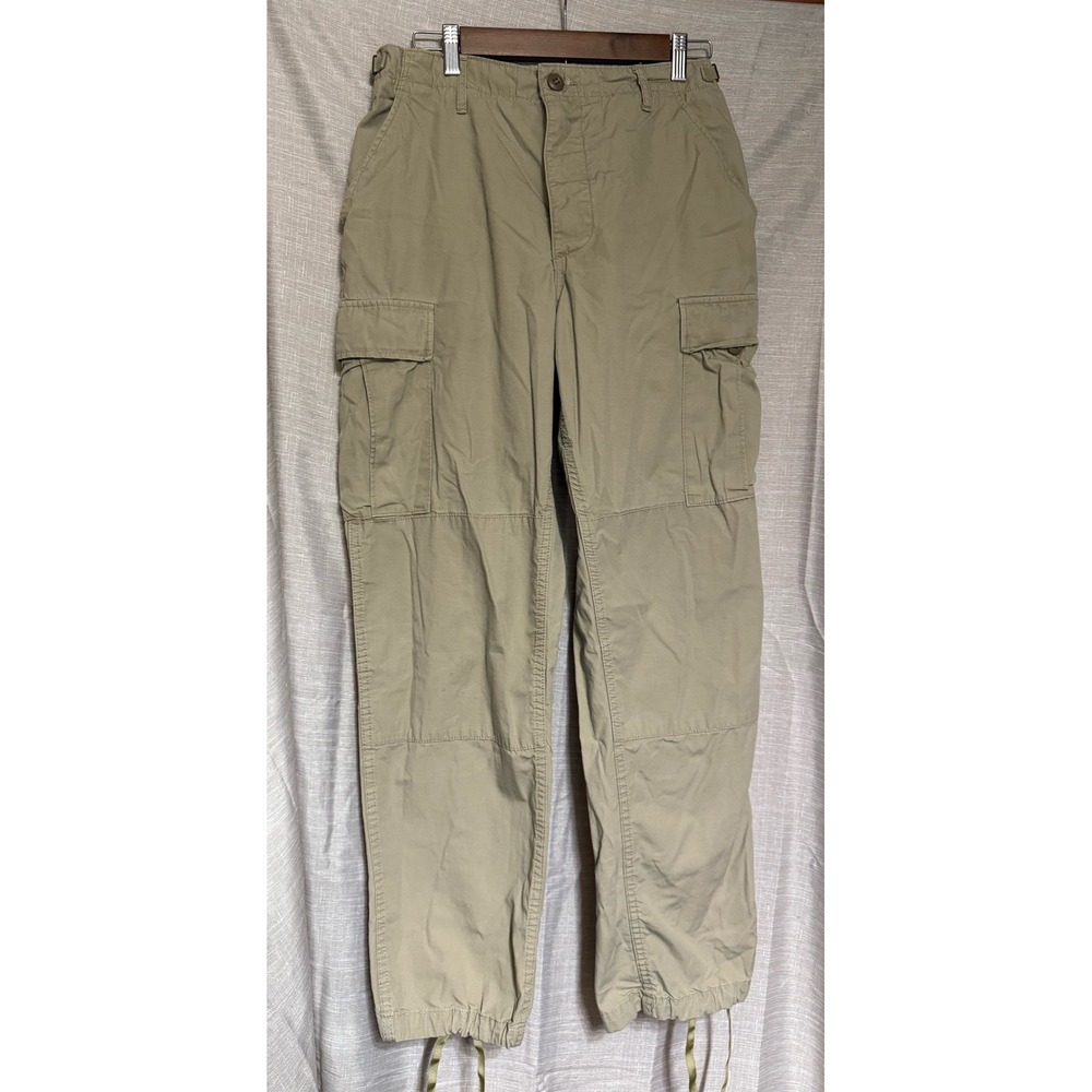Mens Proper Cargo Pant Casual Military Utility Outdoor Khaki Trousers small